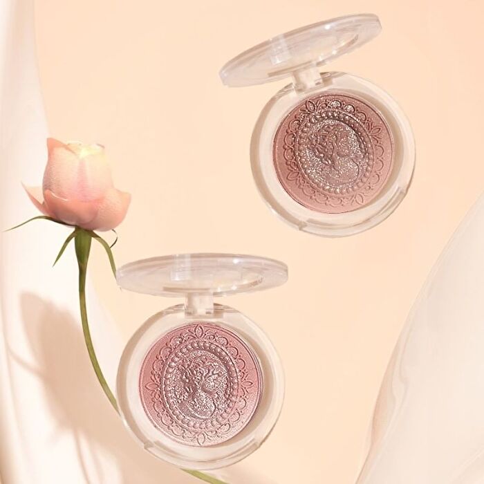 Colorrose Vintage Queen Embossed Gradient Blusher - 6 Types - CR1069 Hazelnut - 6g