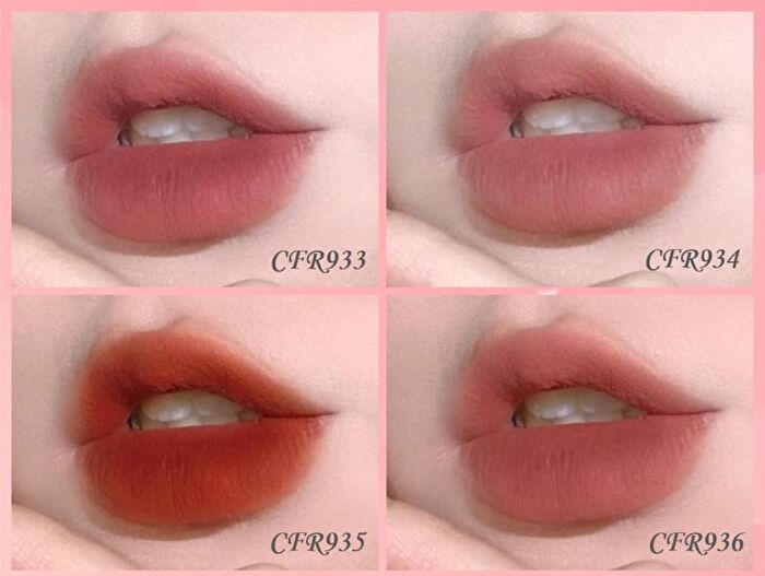 Cheerflor Angel Gallery Embossed Matte Lip Mud - 7 Colors - CFR936 - 1.8ml