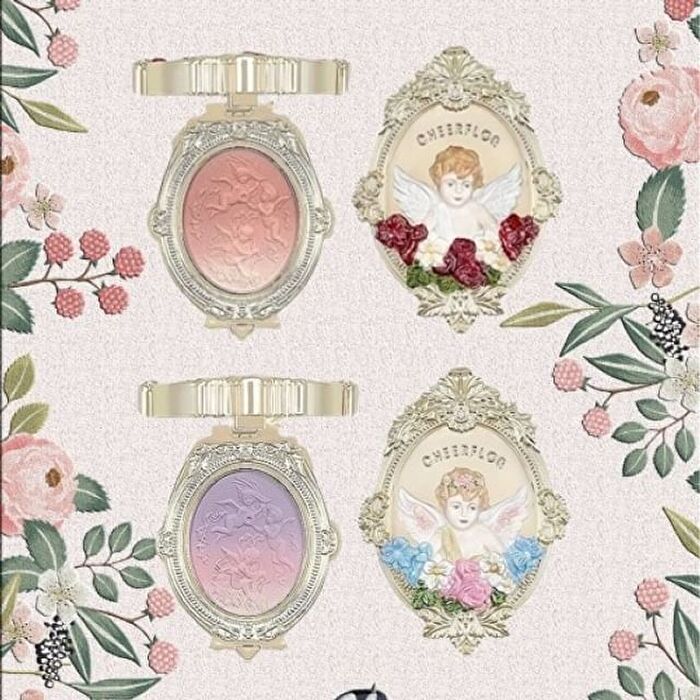 Cheerflor Angel Apocalypse Embossed Gradient Blusher - 2 Types - CFR967 - 4.5g