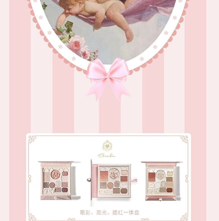 Cheerflor Angel Gallery Series Embossed Makeup Palette - 3 Types - CFR972 - 21g