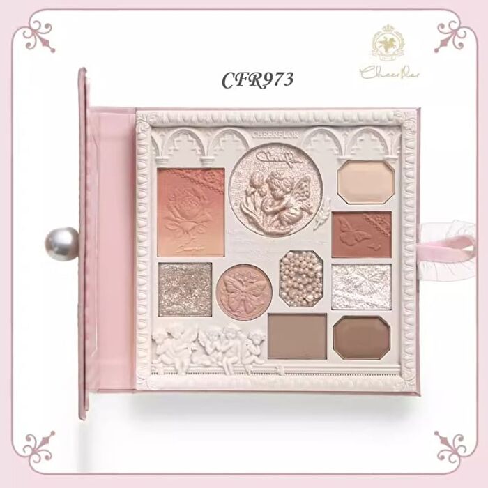 Cheerflor Angel Gallery Series Embossed Makeup Palette - 3 Types - CFR975 - 21g