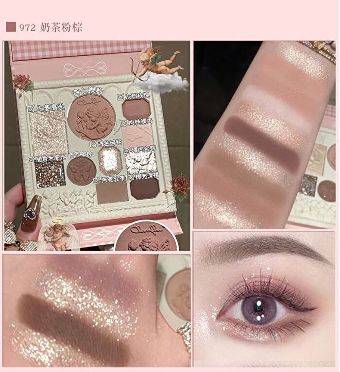 Cheerflor Angel Gallery Series Embossed Makeup Palette - 3 Types - CFR975 - 21g