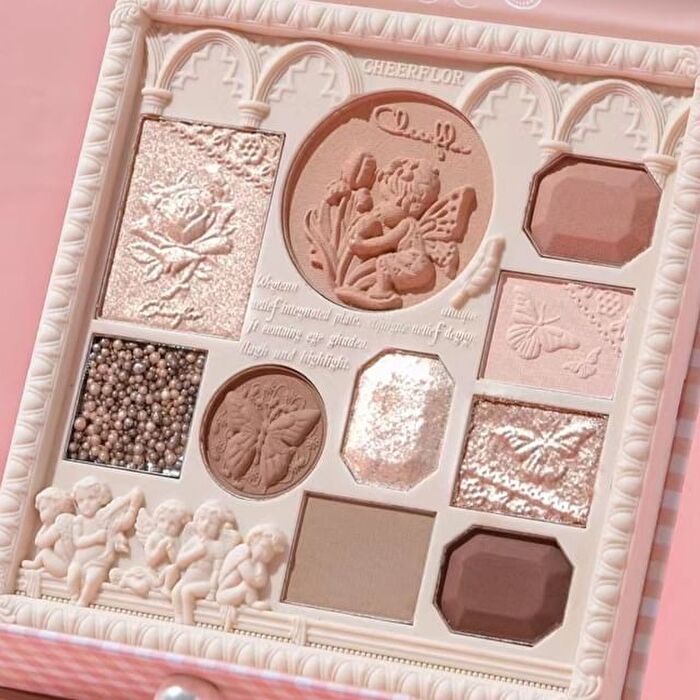 Cheerflor Angel Gallery Series Embossed Makeup Palette - 3 Types - CFR975 - 21g