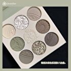 Cheerflor Farley Garden Magic Circle Embossed Eyeshadow - CFR970 Forest Moss - CFR970 Forest Moss - 6.8g