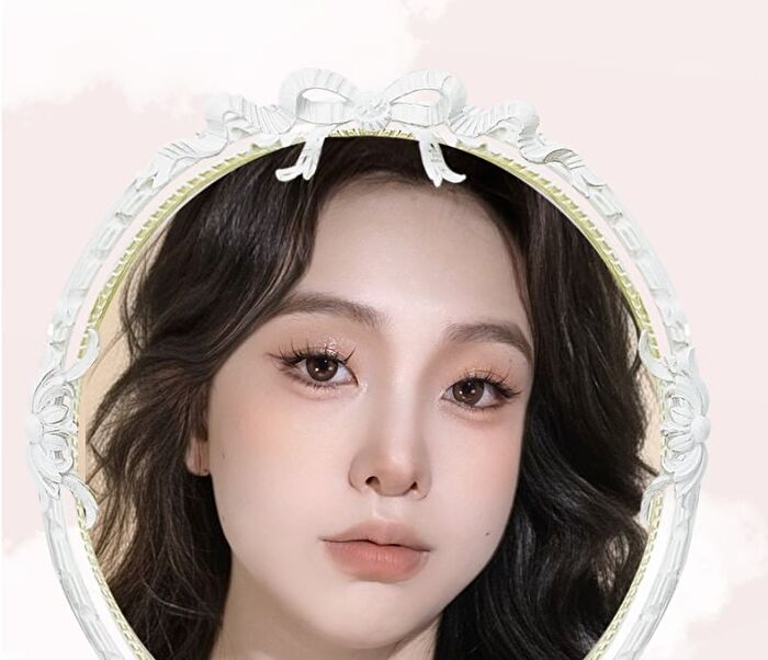 Cheerflor Angel Gallery Series Bunny Embossed Blusher - 2 Colors - CFR1192 Light Purple - 6g