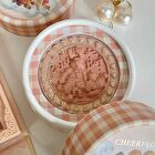 Cheerflor Angel Gallery Series Bunny Embossed Blusher - 2 Colors - CFR1195 Tea Apricot - 6g