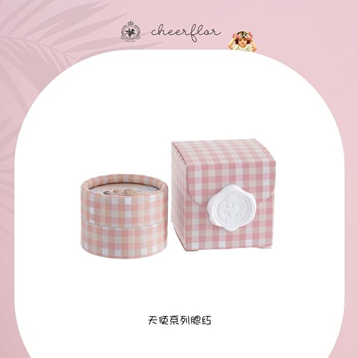 Cheerflor Angel Gallery Series Angel Embossed Blusher - 6 Colors - CFR1194 Bean Paste - 6g