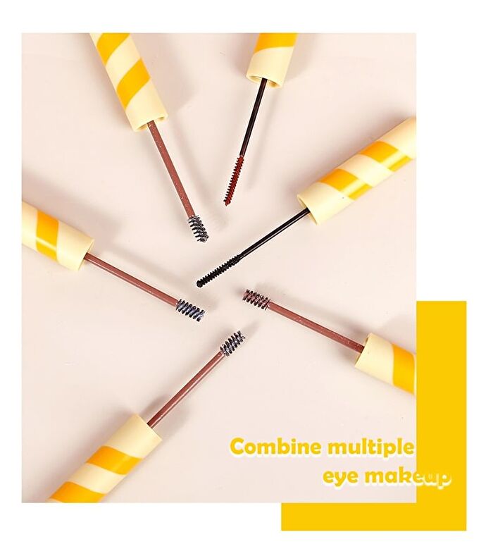 Rotating Cheese Slender / Glitter Mascara - 6 Colours - 01# Black (Basic) - 6g