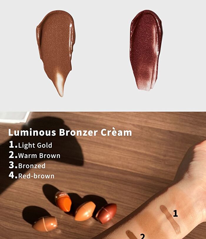 Natural Bronzer Liquid Contour - 4 Colours - 01# Light Gold - 8ml