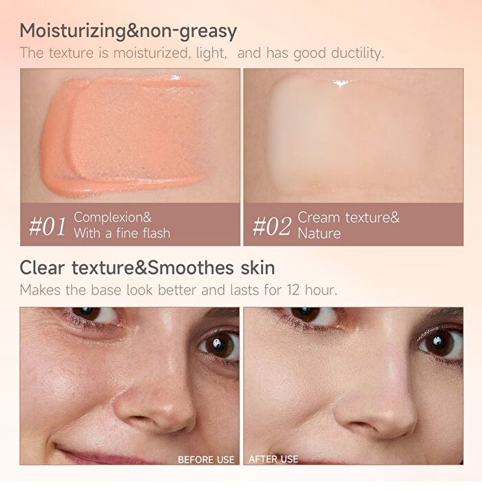 Radiant Bright Skin Makeup Base - 2 Shades - 02# Nature - 35ml