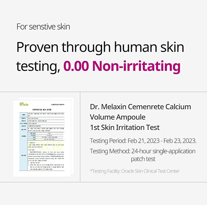 Dr.Melaxin Cemenrete Calcium Volume Serum - 2026 Version - 30ml