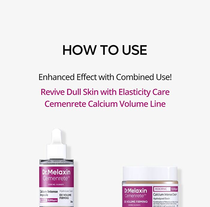 Dr.Melaxin Cemenrete Calcium Volume Serum - 2026 Version - 30ml