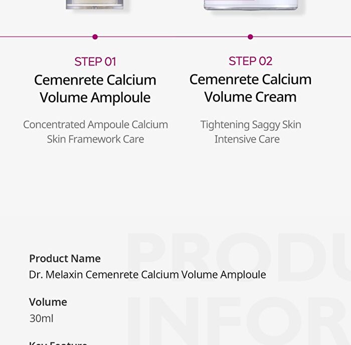 Dr.Melaxin Cemenrete Calcium Volume Serum - 2026 Version - 30ml