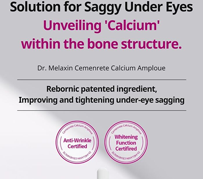 Dr.Melaxin Cemenrete Calcium Volume Serum - 2026 Version - 30ml