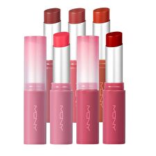 Mqny Glow Melting Lipstick - 5 Colors - #02 Nudy Apple