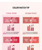 Mqny Glow Melting Lipstick - 5 Colors - #03 Peach Fuzzy