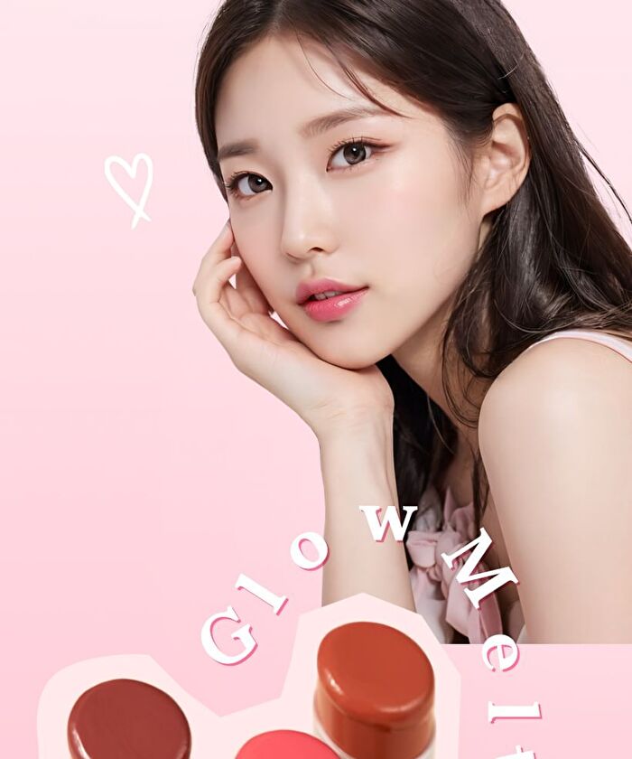 Mqny Glow Melting Lipstick - 5 Colors - #04 Tutu Pink