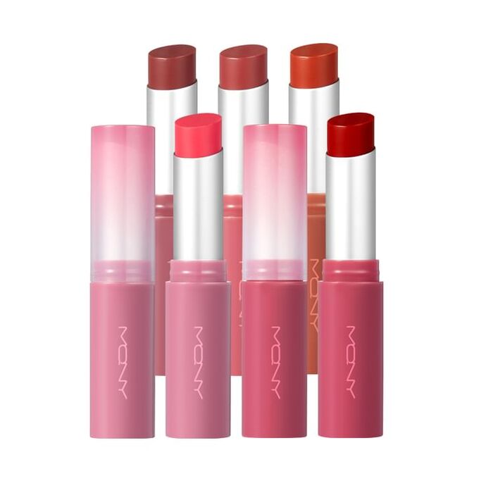 Mqny Glow Melting Lipstick - 5 Colors - #05 Cherry Crush