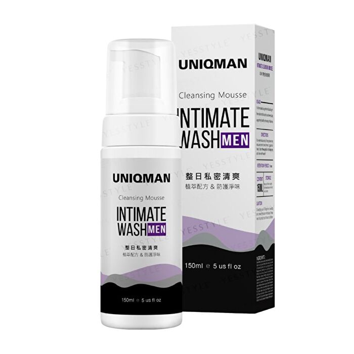 Uniqman Intimate Wash Men Cleansing Mousse - 150ml