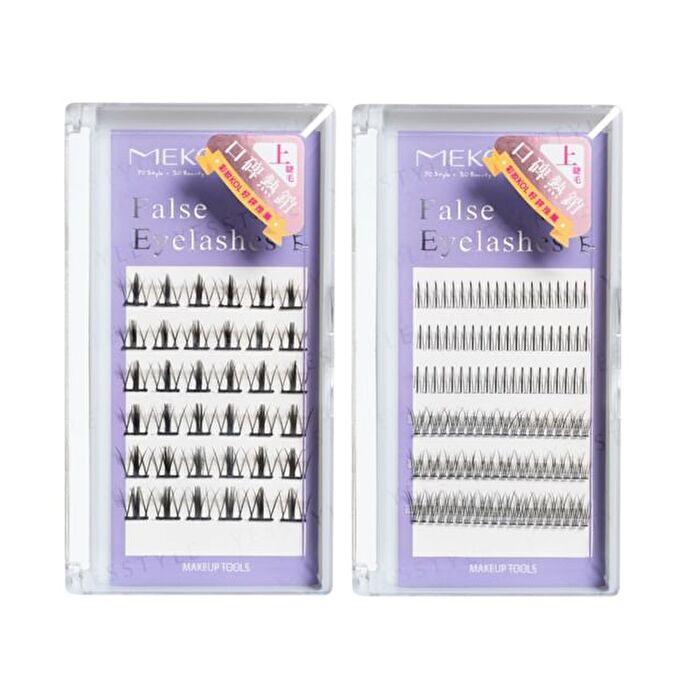 False Eyelashes - Type A + Fish Tail - 120 strands
