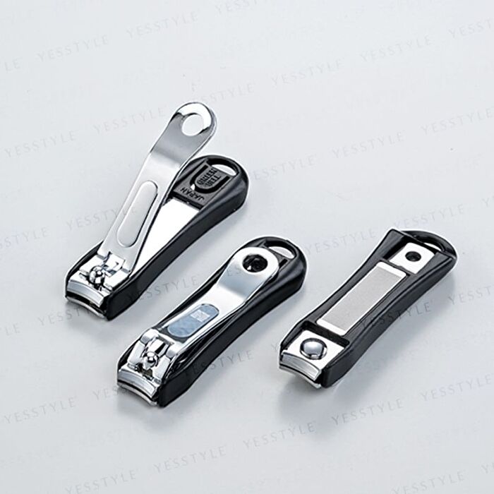 Stainless Steel Splash Resistant Nail Clippers - M - 1 pc