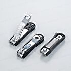 Stainless Steel Splash Resistant Nail Clippers - M - 1 pc