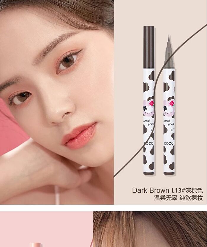 Little Sheep Fine Liquid Eyeliner / Aegyosal Pen - L13# Dark Brown - 2ml