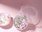Sleepy Kitten Powder Puff with Case - Kitten & Fish - 1pc