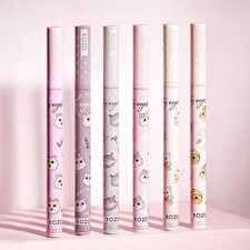 Rozo Cat Print Fine Liquid Eyeliner / Aegyosal Pen - A13# Tea Gray - 2ml