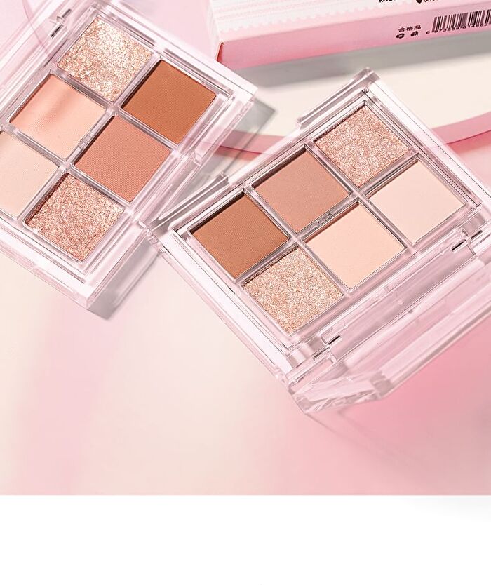 Rozo British Ballet 6 Colours Eyeshadow Palette - 1.1g x 6