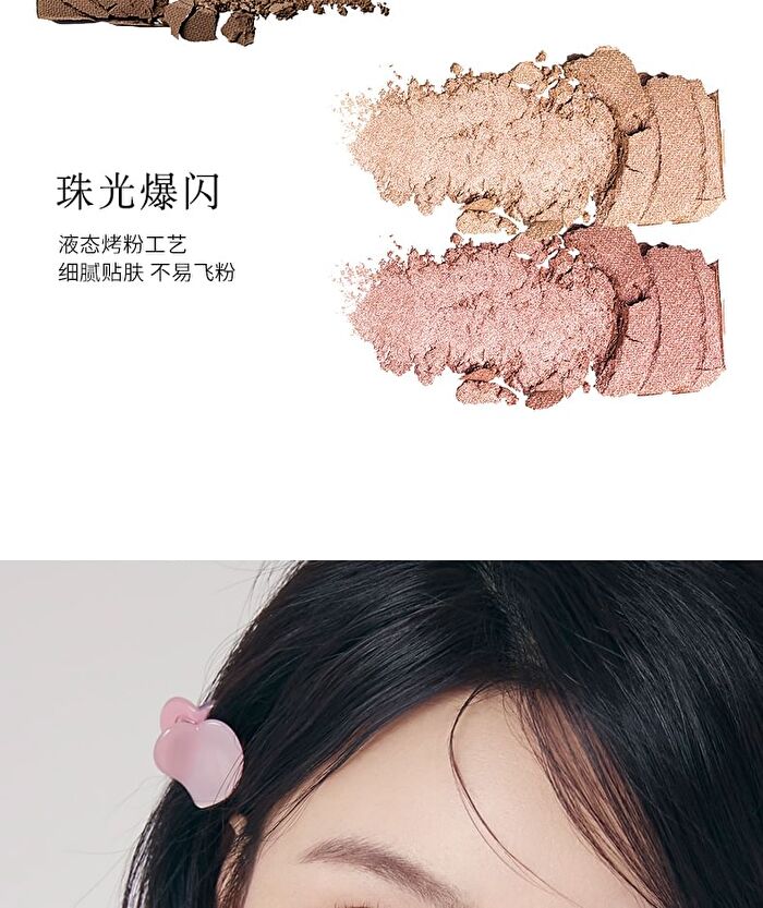 Rozo British Ballet 6 Colours Eyeshadow Palette - 1.1g x 6