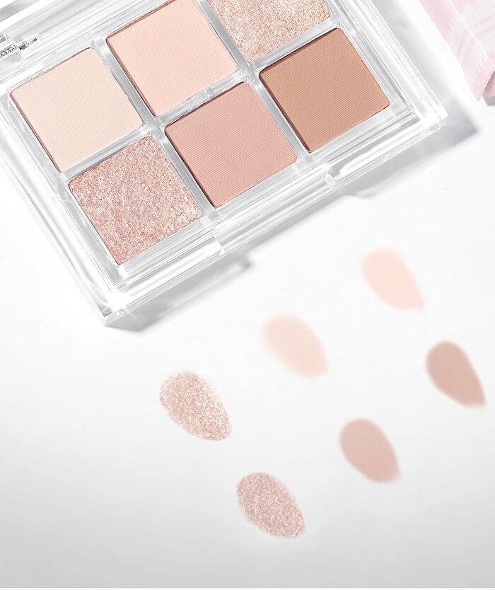 Rozo British Ballet 6 Colours Eyeshadow Palette - 1.1g x 6