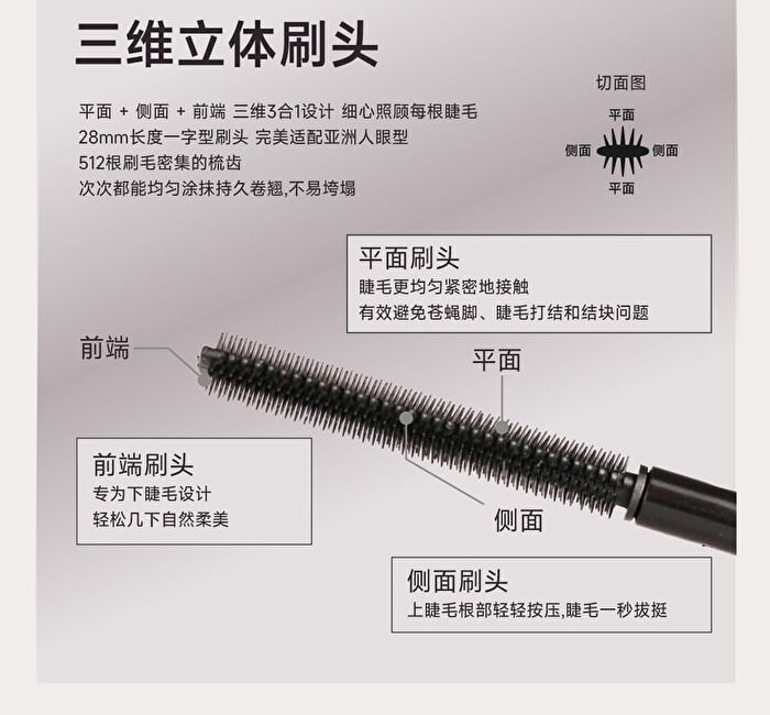 Long-Lasting Lengthening Mascara - Black - 5g