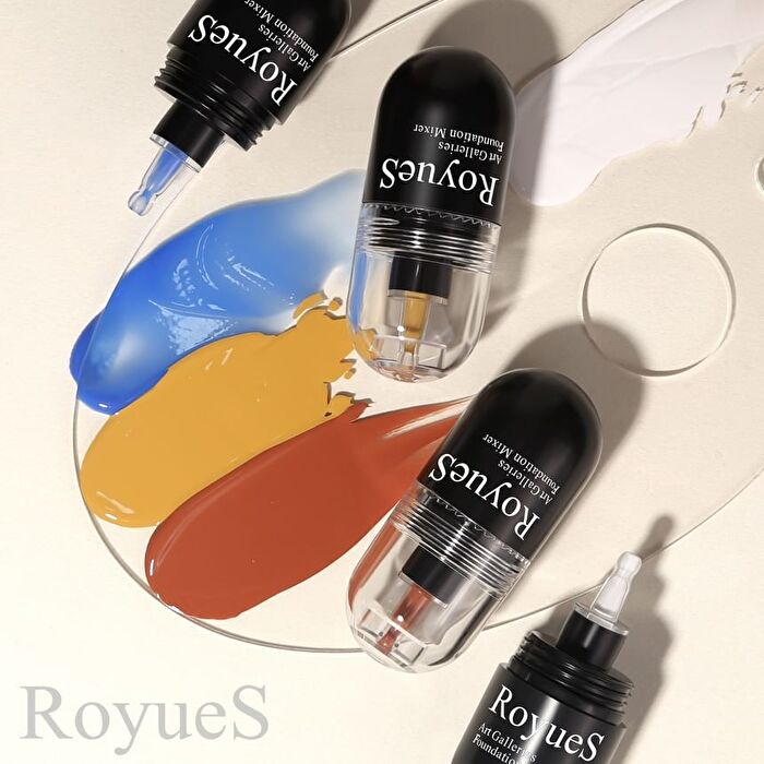 Art Galleries Foundation Mixer - 6 Shades - 01# White - 20ml