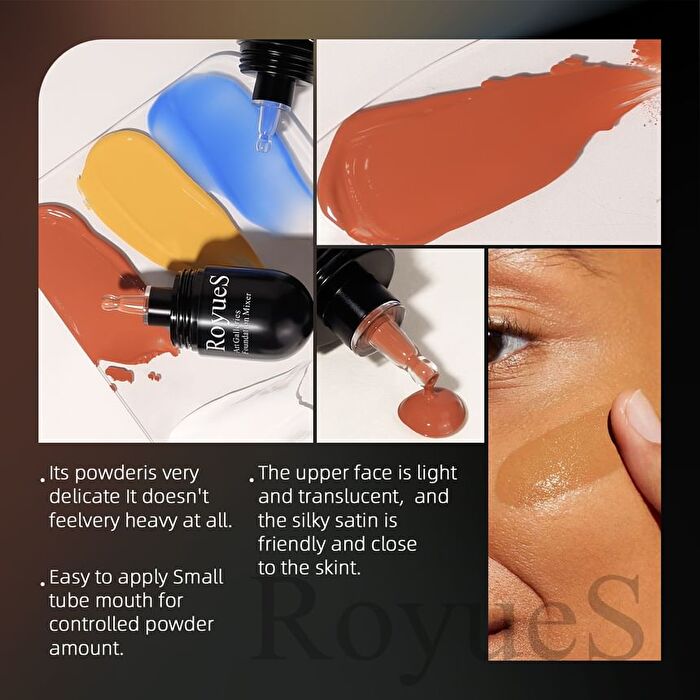 Art Galleries Foundation Mixer - 6 Shades - 01# White - 20ml