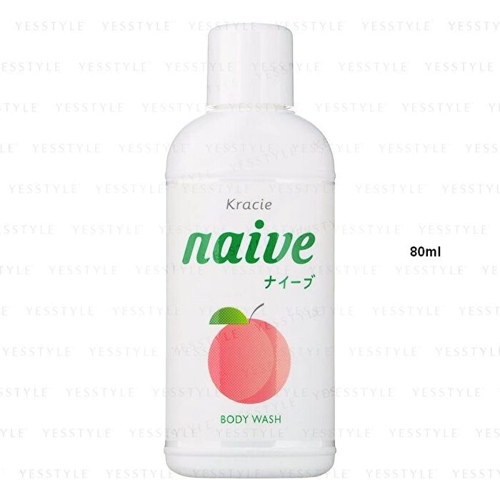 Naive Body Wash Peach Leaf - 360ml Refill