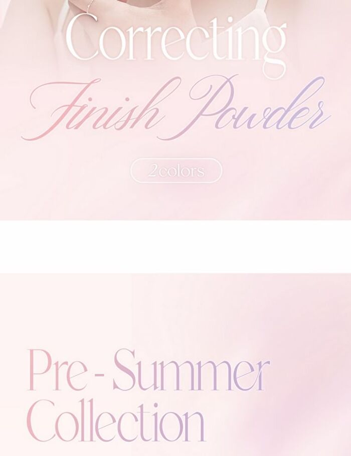 Correcting Finish Powder - 2 Colors - #02 Milky Light