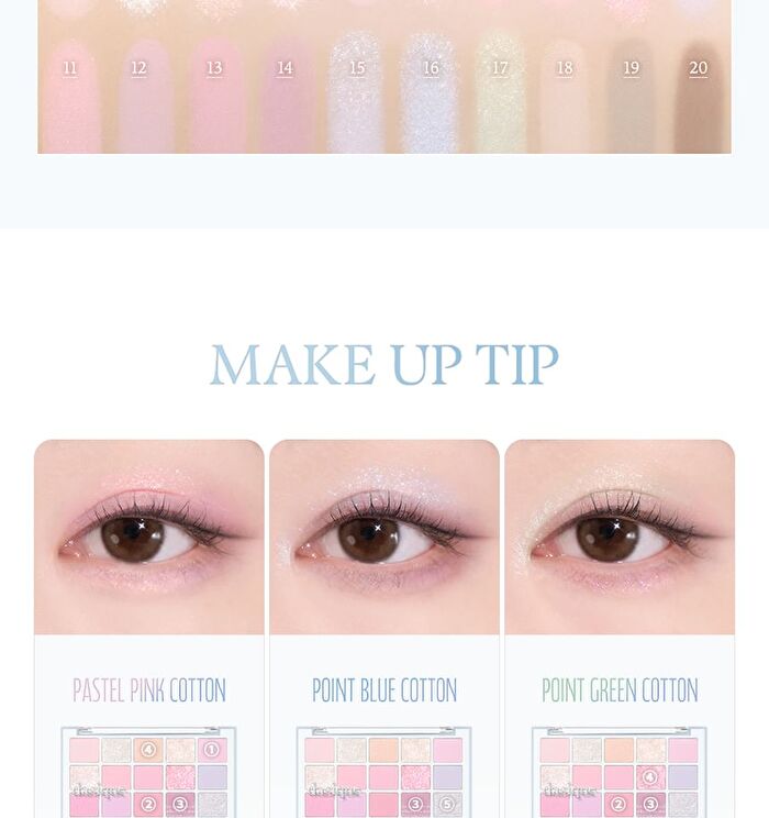 Mood Shadow Palette Cotton Powder Collection - #05 Cotton Powder