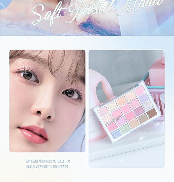 Mood Shadow Palette Cotton Powder Collection - #05 Cotton Powder