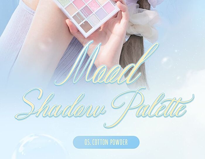 Mood Shadow Palette Cotton Powder Collection - #05 Cotton Powder