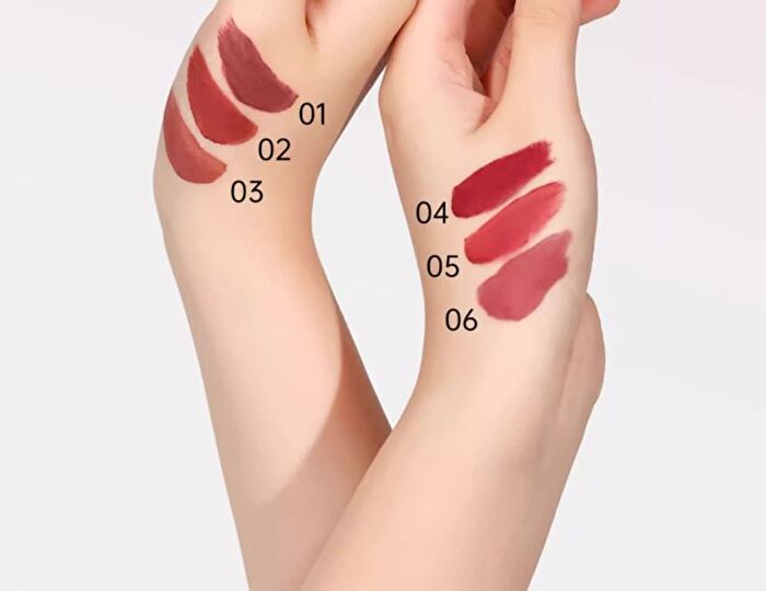 Misty Soft Lip Cream - 6 Colors - 05# Begonia Red - 3g