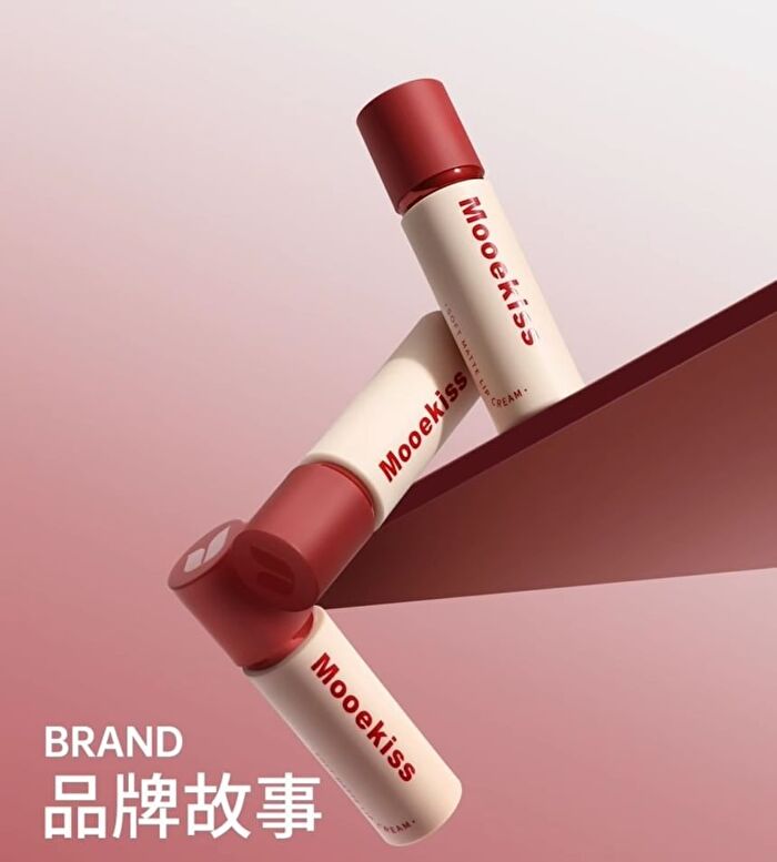 Misty Soft Lip Cream - 6 Colors - 05# Begonia Red - 3g