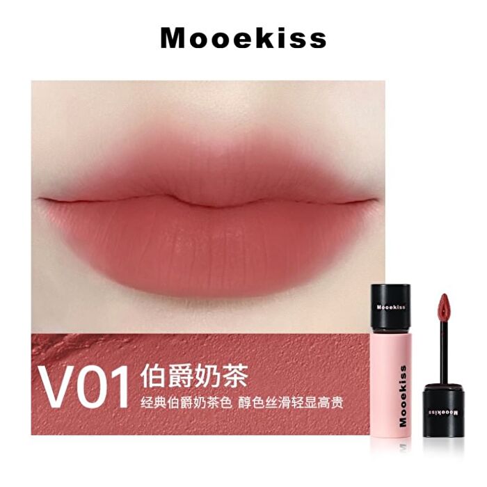Vitality Versatile Series Velvet Mist Lip Mud - 8 Colors - V15 - 3g