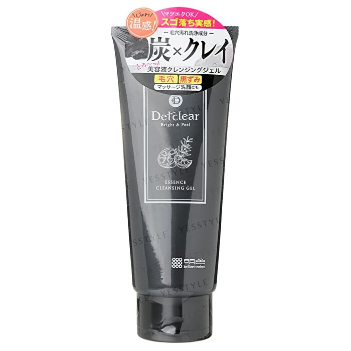 Detclear Bright & Peel Essence Cleansing Gel - Bergamot Herb - 180g