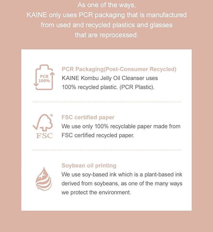 Kaine Kombu Jelly Oil Cleanser - 145ml