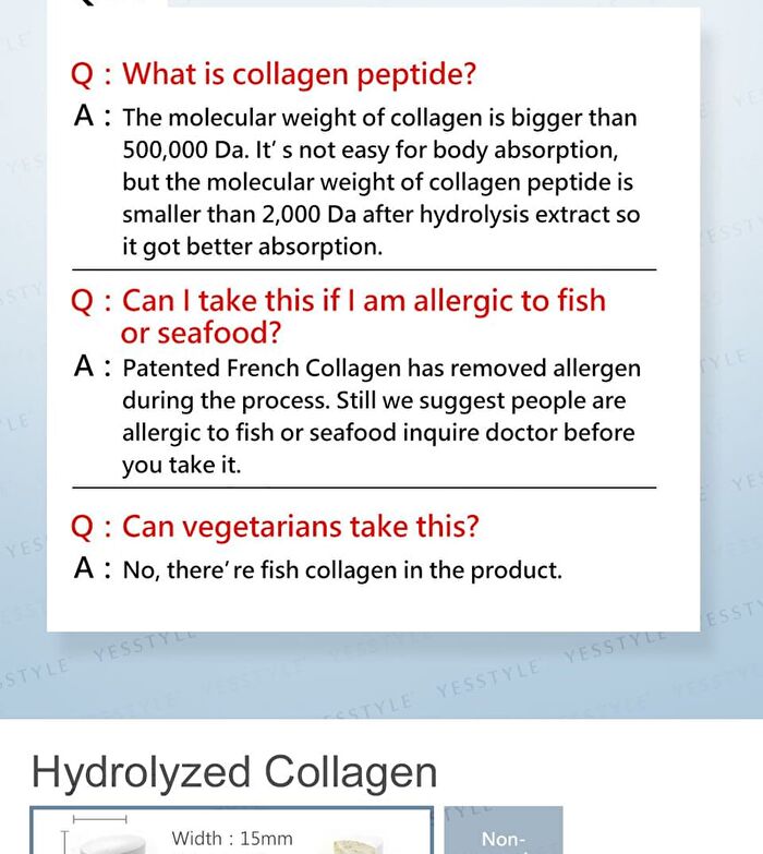 Uniqman Hydrolyzed Collagen Tablet - 60 tablets