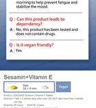 Uniqman Sesamin Vitamin E Tablet - 60 tablets