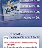 Uniqman Sesamin Vitamin E Tablet - 60 tablets