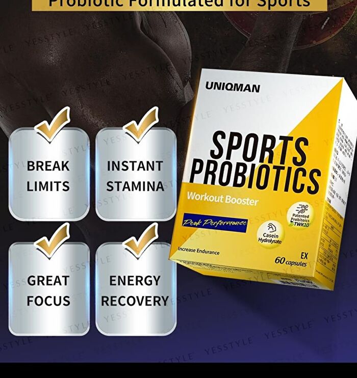 Uniqman Sports Probiotics Ex Veg Capsule - 60 capsules