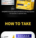 Uniqman Sports Probiotics Ex Veg Capsule - 60 capsules